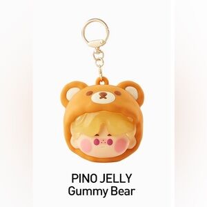 POP MART Pop Bean Pajama Party Earphone Bag - Pino Jelly Gummy Bear